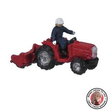 Nouveau tracteur NC-201 rouge