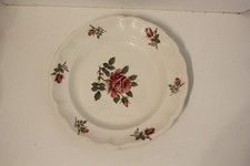 plat ancien Lunéville décor