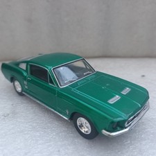 DINKY MATCHBOX FORD MUSTANG FASTBACK 2 + 2 1967 VERTE TRES BON ETAT SANS BOITE