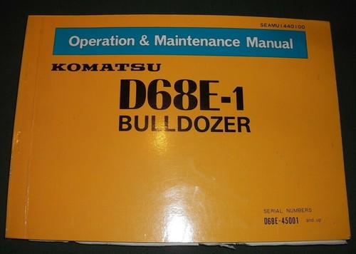 Komatsu d68e robot - komatsu, d68e-1