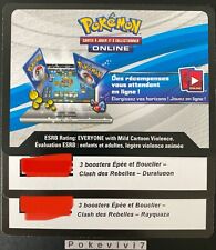 x2 Codes Online TCG Pokemon -