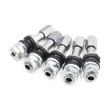 5pcs 44mm argenté sans