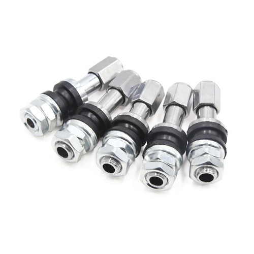 5pcs 44mm argenté sans