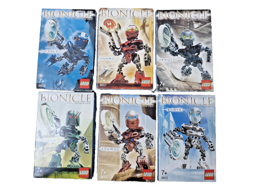 Ensemble lego bionicle - bionicle, matoran