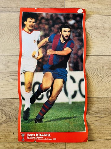 Hans krankl barcelone - barcelone, affiche