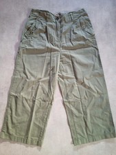 Pantacourt large kaki, neuf, 38/40