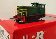 Rivarossi HR 2931 Ho FS Locomotive D 245 Livrée Vert Sans Porteuse Ep.iv