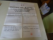 affiche vierge MOBILISATION