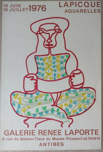 Lapicque charles affiche - lapicque,