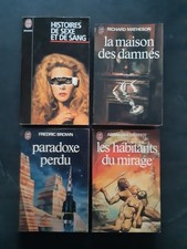 a saisir lot de 4 livres de poche  " J AI LU "   fantastique et sf