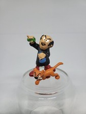 SMURF - SCHTROUMPFS  : SCHTROUMPF GARGAMEL & AZRAEL / PEYO 1982 SCHLEICH GERMANY