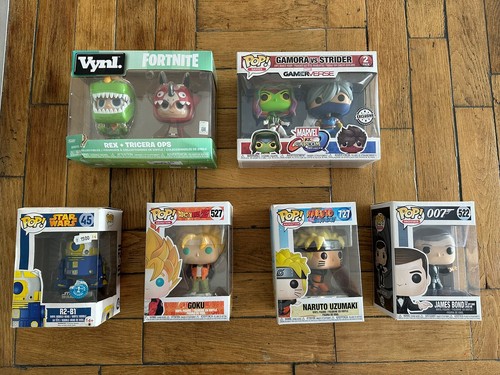 Lot figurines pop - pop, goku