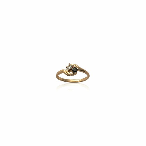 Bague véritable saphir cz - bague"véritable, +