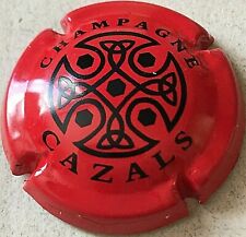 Capsule de champagne CAZALS (20c. Rouge et noir)