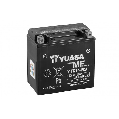 Batterie moto yuasa ytx14 - batterie,
