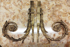 Paire porte Embrasse bronze