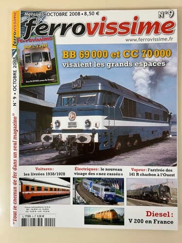 Magazine revue ferrovissime - revue,