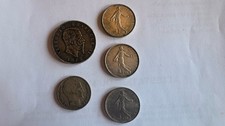 Lot pièces argent France