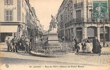 Cpa lorient rue duport - 56,