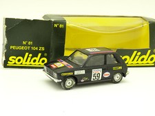 Solido 1/43 - Peugeot 104 ZS