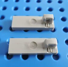 2 x Lego MdStone Hinge Tile