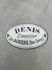 Plaque émaillée ancienne - plaque,
