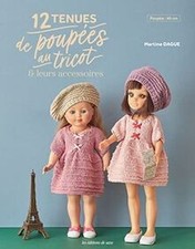 12 tenues de poupées au