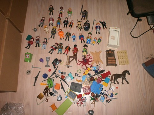 Lot playmobil pièces - lot,