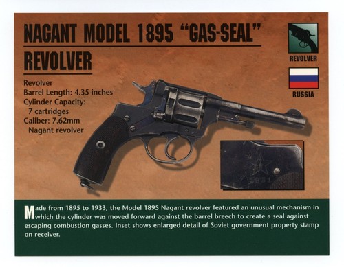 Nagant model 1895 - gas, seal