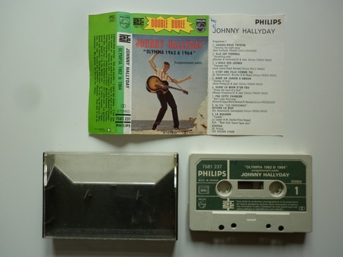 Johnny hallyday cassette - johnny,