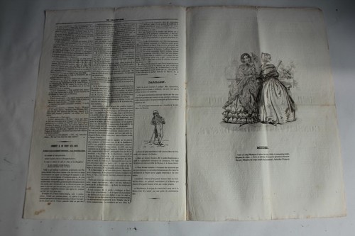 Ancien journal charivari 8 - le,