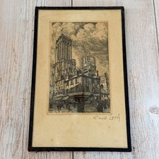 Émile Leroi / leroy Gravure