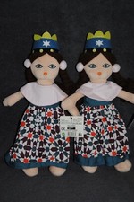 🍀X 2 Doudou Poupée De