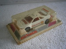 JOUET ANCIEN VOITURE MINIATURE PEUGEOT 405 LE MOUTARD SHELL MAJORETTE SERIE 200