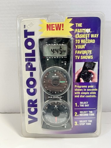 Vintage vcr pilot timer - “vintage,