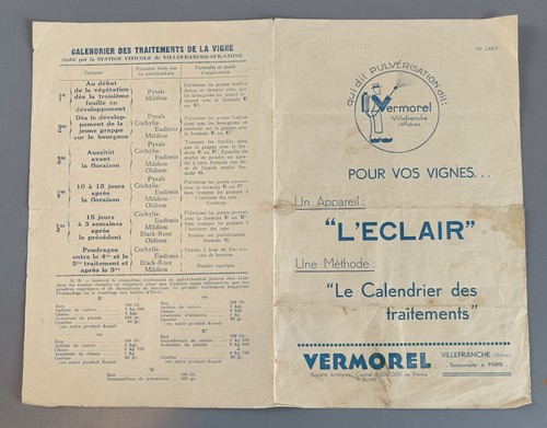Ancien catalogue vermorel 1936 - ancien,