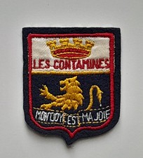 Ecusson brodé des Contamines-Montjoie (74)