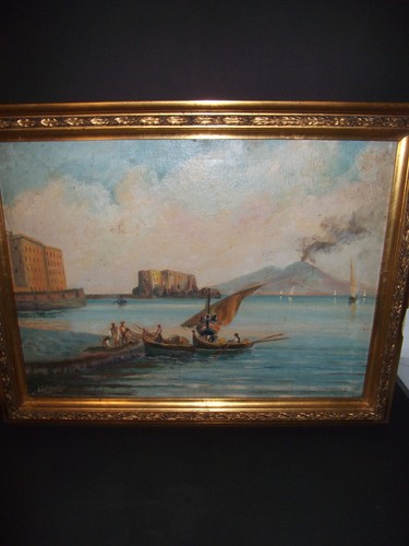 Peinture ancienne huile sur - peinture,
