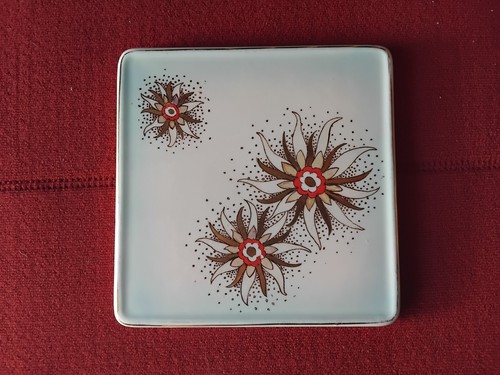 Dessous plat faience longwy - faience,