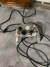 Microsoft Xbox Classic Game Controller S Transparent Crystal Original - Rare