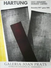 Hans Hartung affiche originale