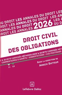 Annales droit civil des - civil,