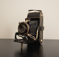 Appareil photo ancien WIRGIN 6x9 - Années 1930 - Obturateur Compur-Rapid