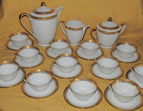 Service café tasses - tasses, en