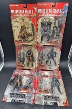 Spawn Figurine McFarlane Toys 2001 Metal Gear Solid 2 Snake Fortune Ocelot x6