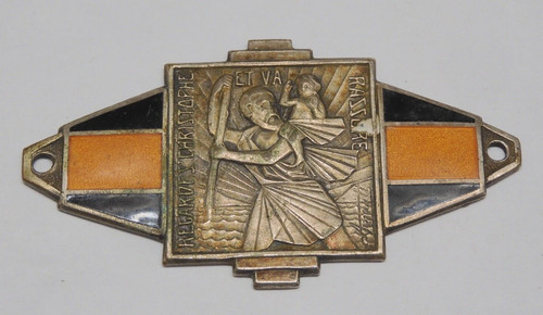 Ancien badge automobile saint - badge,