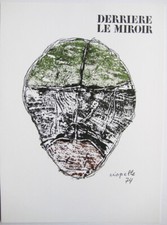 RIOPELLE  Derrière le Miroir n°208  DLM 1974  exemplaire complet