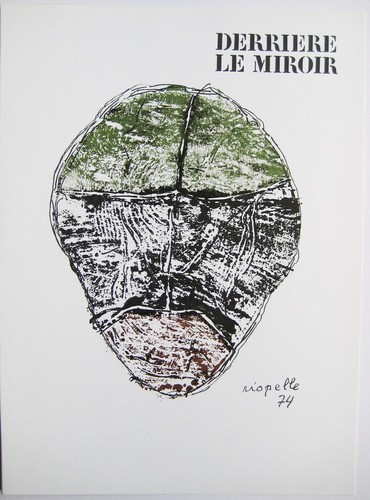 Riopelle derrière miroir - ,