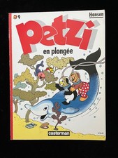 # BD souple - PETZI - Tome 9 - EN PLONGÉE - Casterman - 1987