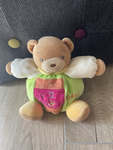 Doudou ours kaloo 123 - doudou,